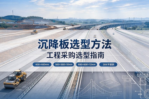 青浦区沉降板选择方法