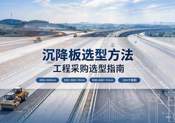 青浦区沉降板选择方法